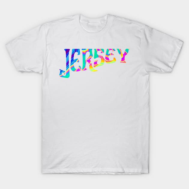 Trippy Jersey T-Shirt by lolosenese